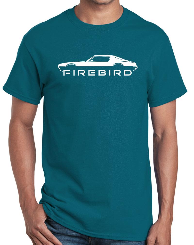 1970 1971 Pontiac Firebird Classic Outline Design Tshirt NEW COLORS - Picture 16 of 23