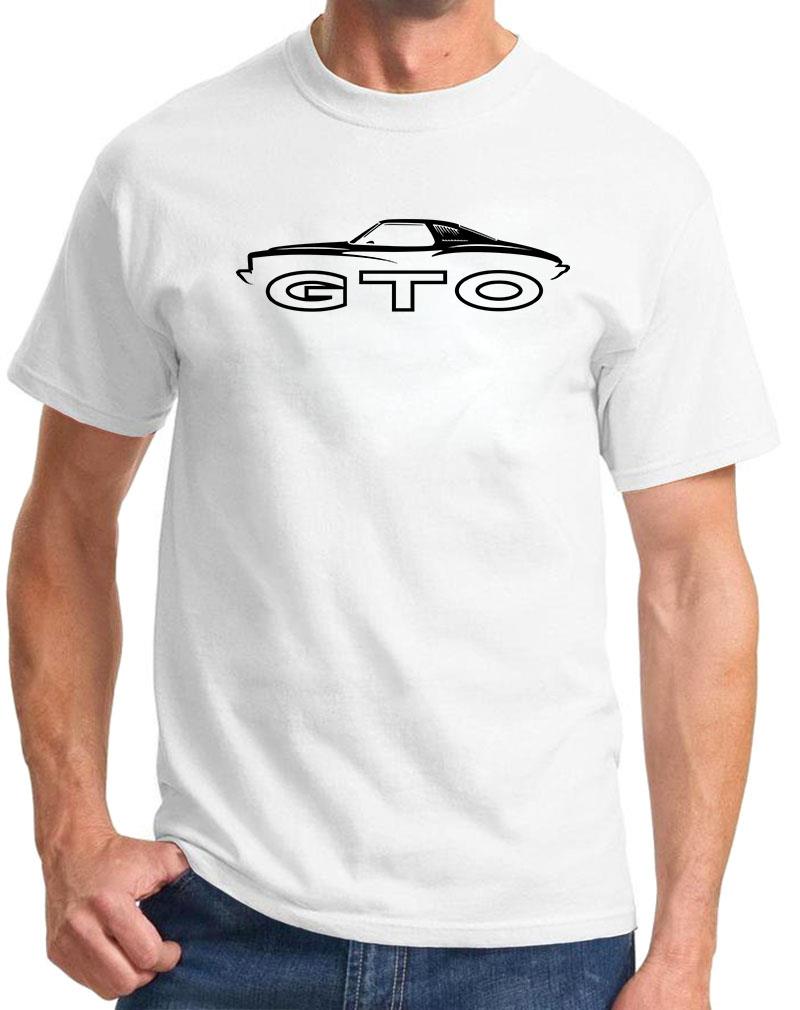 1973 Pontiac GTO Classic Outline Design Tshirt NEW COLORS - Picture 7 of 23