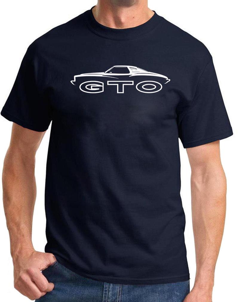 1973 Pontiac GTO Classic Outline Design Tshirt NEW COLORS - Picture 9 of 23