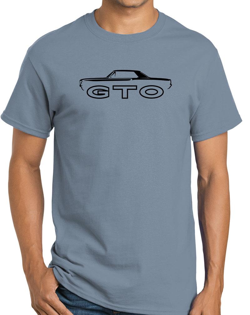 1964 Pontiac GTO Hardtop Outline Design Tshirt NEW COLORS - Picture 19 of 23