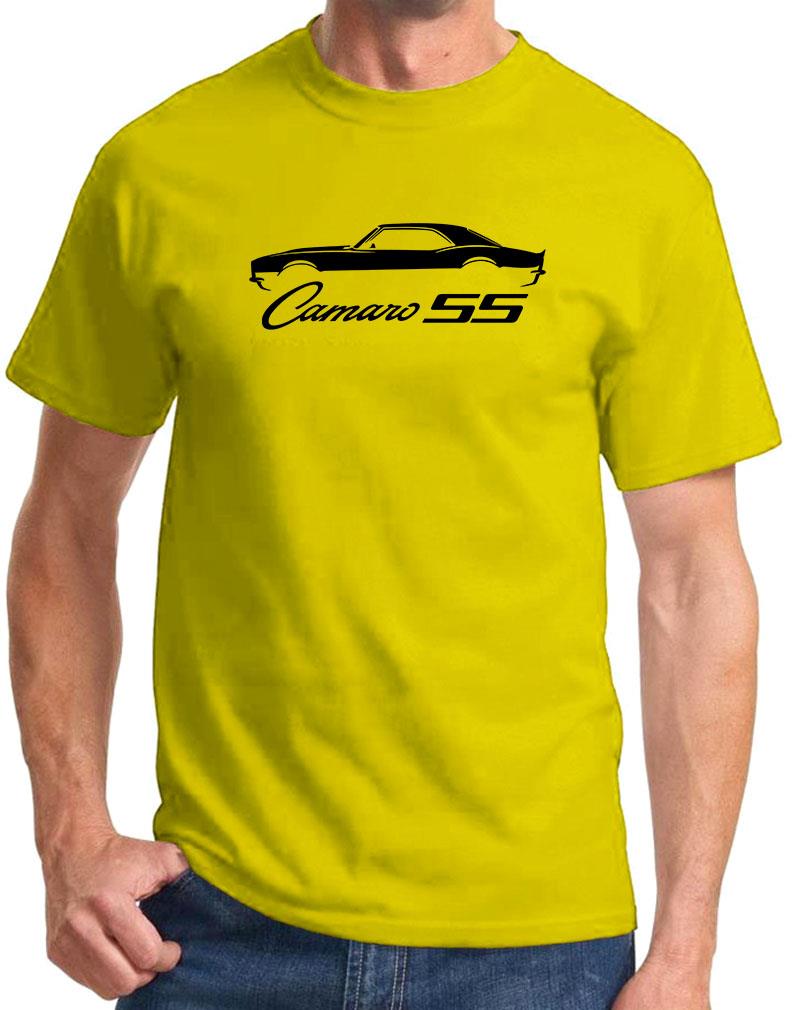 1969 Chevy Camaro SS Hardtop Outline Design Tshirt NEW COLORS - Picture 8 of 23