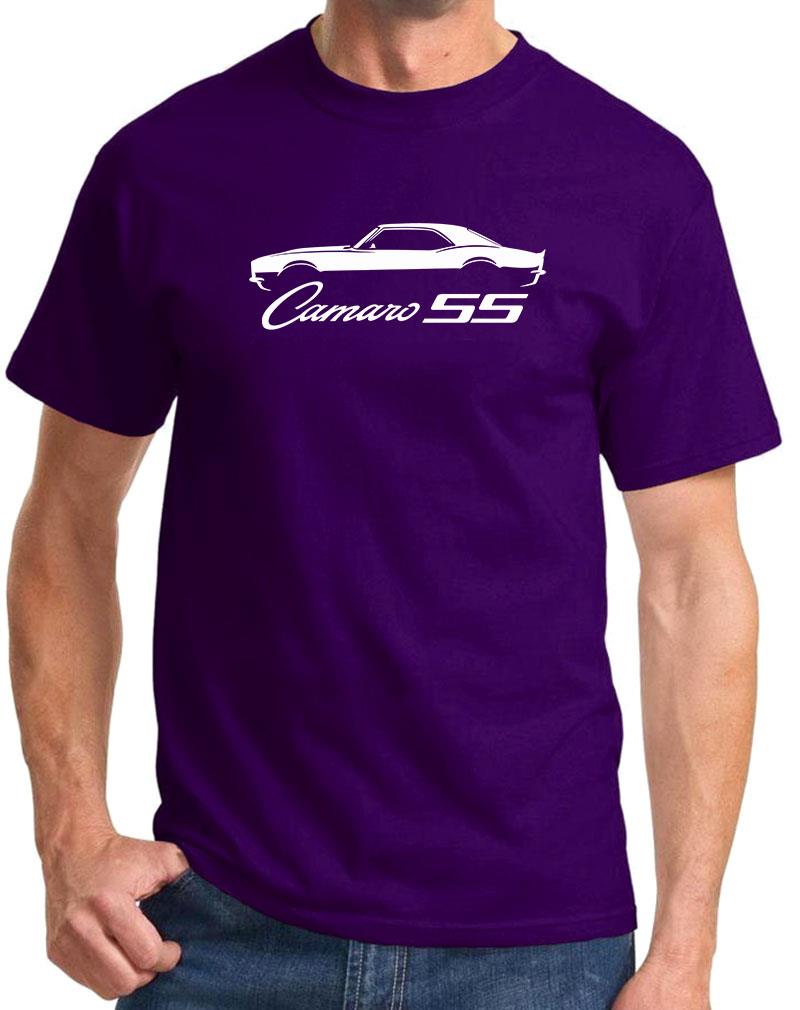 1969 Chevy Camaro SS Hardtop Outline Design Tshirt NEW COLORS - Picture 6 of 23