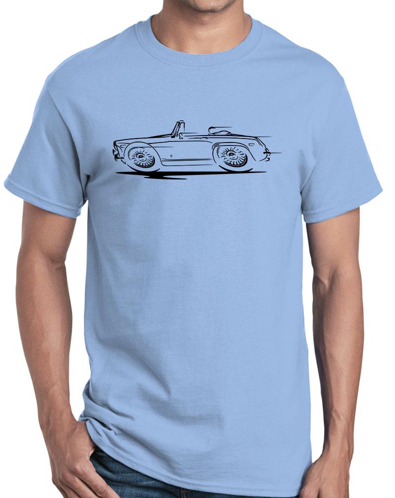 MG Midget Sports Car Redline Design Tshirt NEW COLORS - Picture 18 of 23