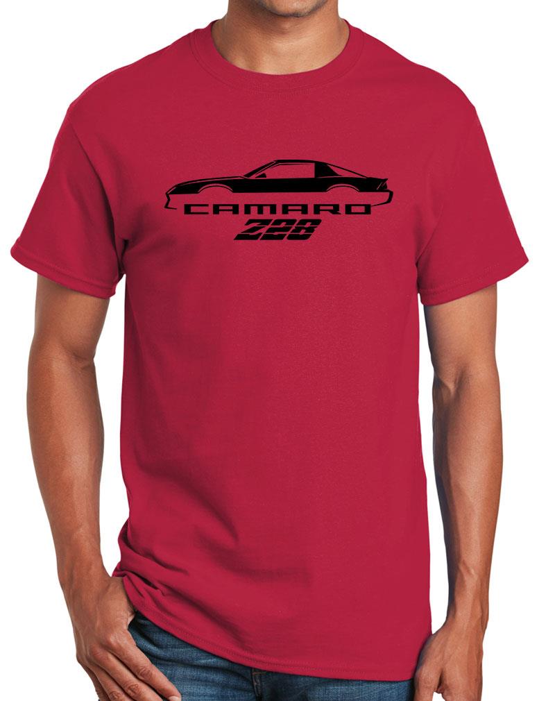 1982-92 Chevy Camaro Z28 Classic Outline Design Tshirt NEW COLORS - Picture 20 of 23