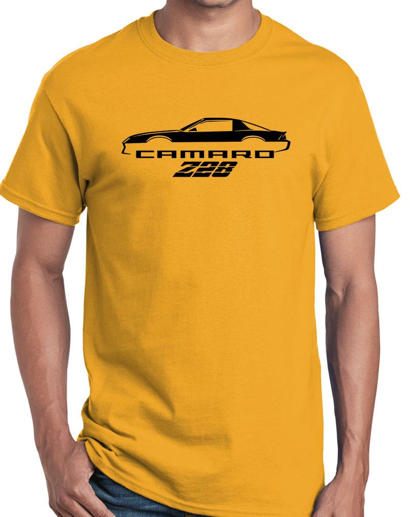 1982-92 Chevy Camaro Z28 Classic Outline Design Tshirt NEW COLORS - Picture 3 of 23