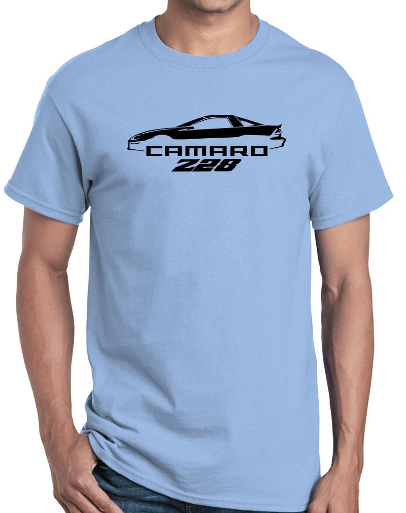 1998-02 Chevy Z28 Camaro Hardtop Classic Outline Design Tshirt NEW COLORS - Picture 18 of 23