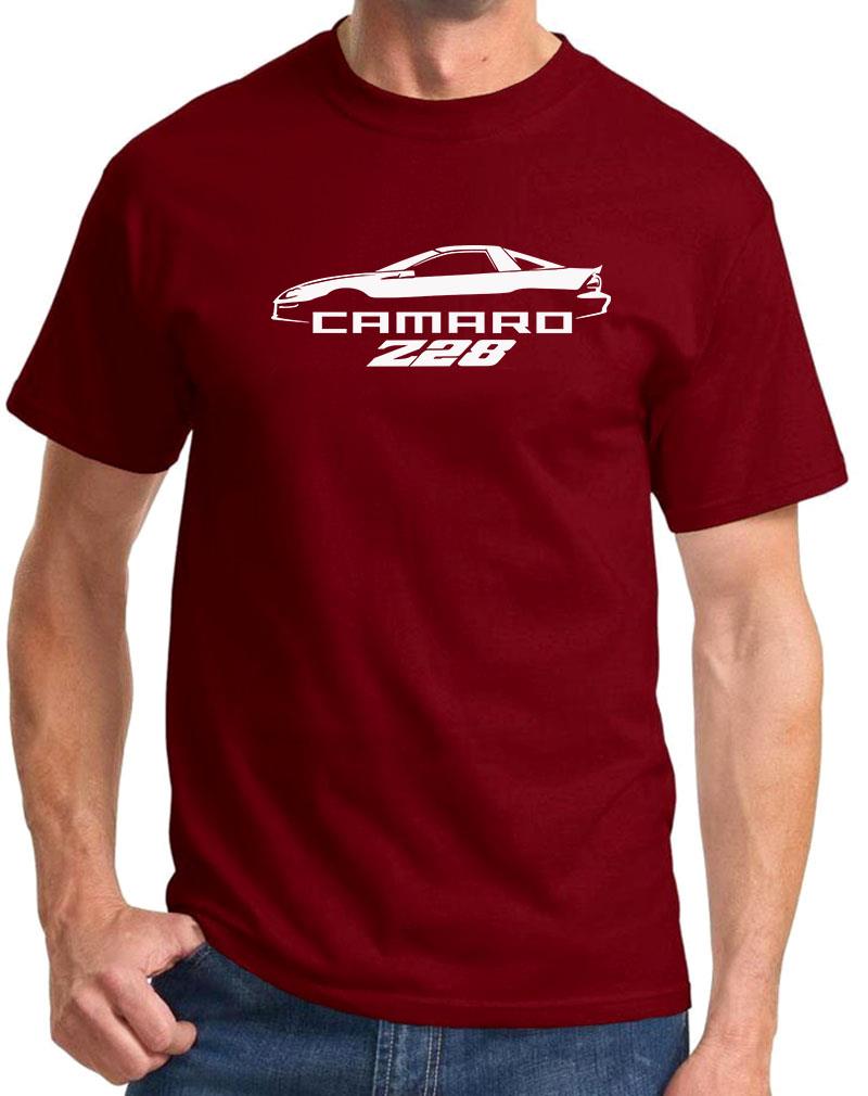 1998-02 Chevy Z28 Camaro Hardtop Classic Outline Design Tshirt NEW COLORS - Picture 11 of 23
