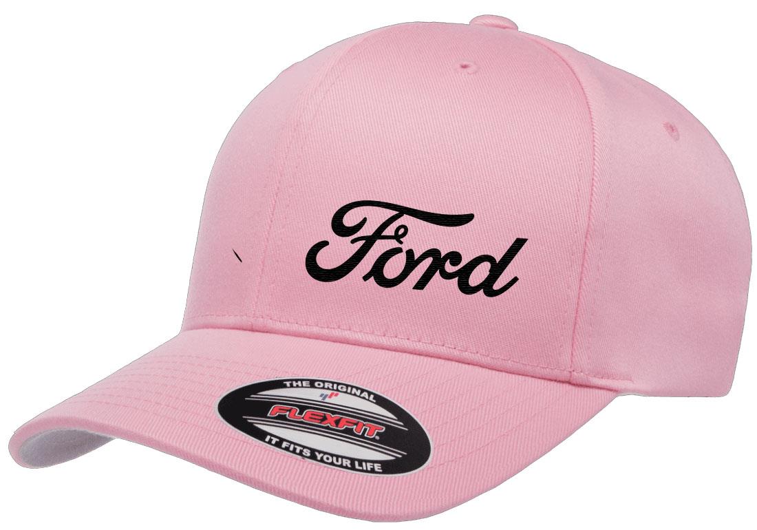Ford Script Logo Embroidered Side Panel Design Flexfit 6277 Baseball ...