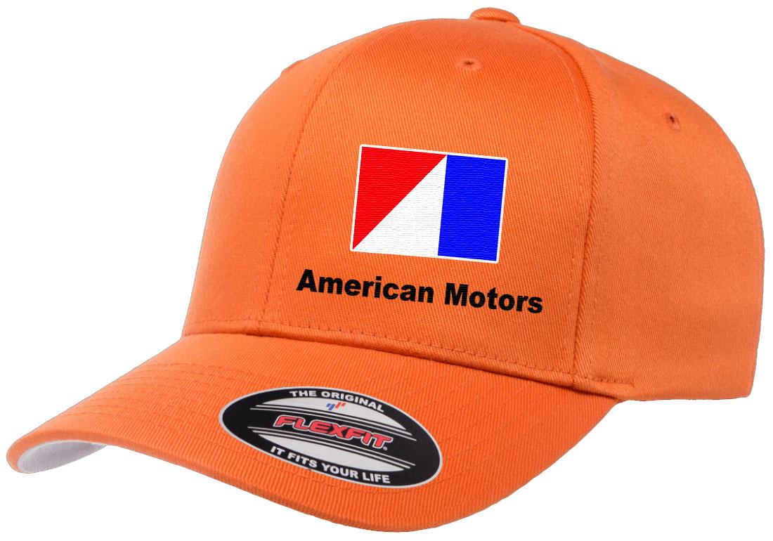 AMC American Motors Logo Embroidered Side Panel Flexfit 6277 Baseball Hat Cap - Picture 15 of 21