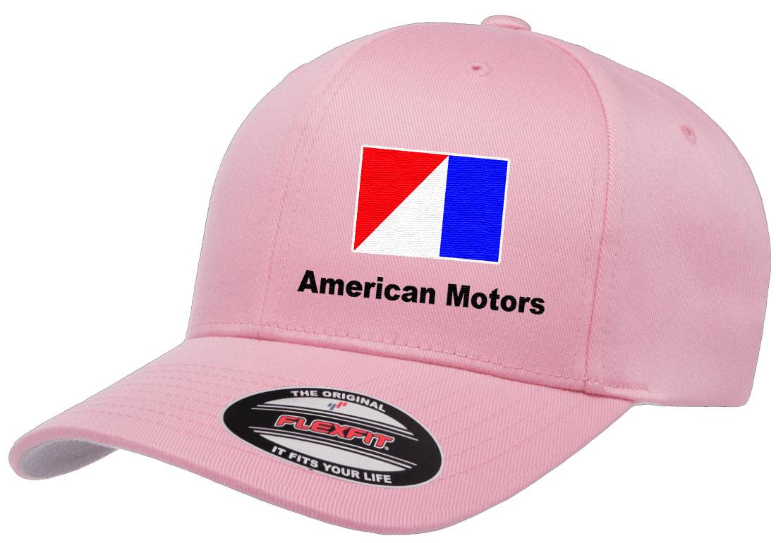 AMC American Motors Logo Embroidered Side Panel Flexfit 6277 Baseball Hat Cap - Picture 17 of 21