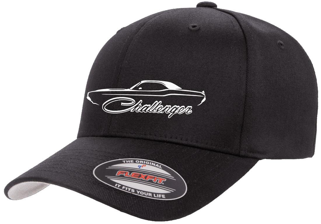 1970-74 Challenger Hardtop Flexfit 6277 Baseball Hat Cap