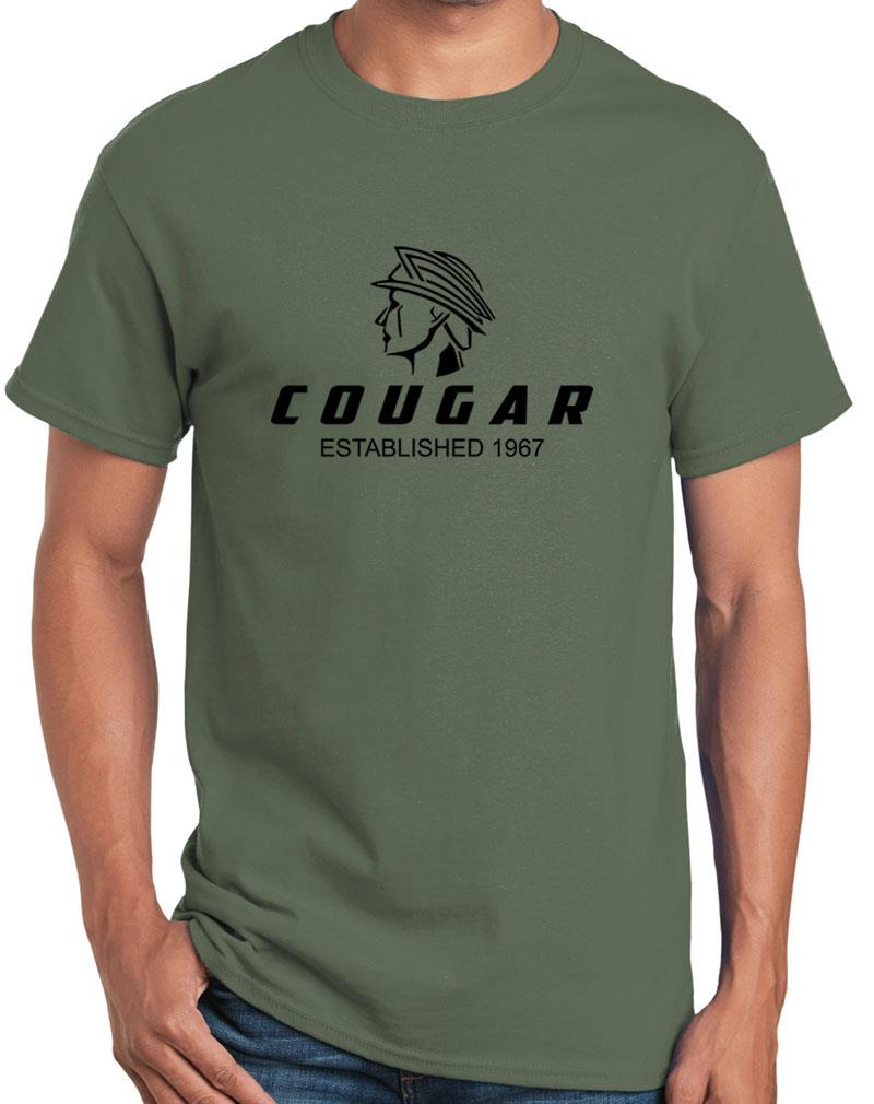 Mercury Cougar Established Year Classic Tshirt NEW Colors - Picture 17 of 23