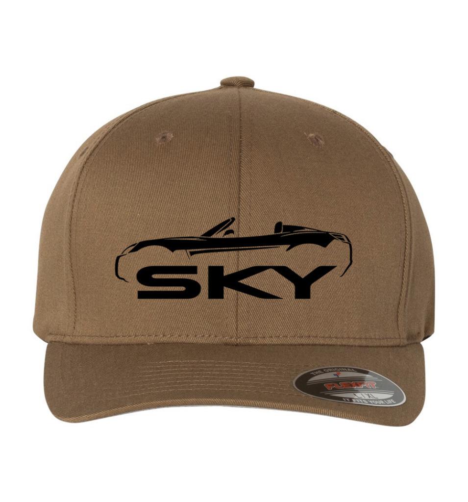 Saturn Sky Convertible Flexfit 6277 Baseball Hat Cap - Picture 5 of 16