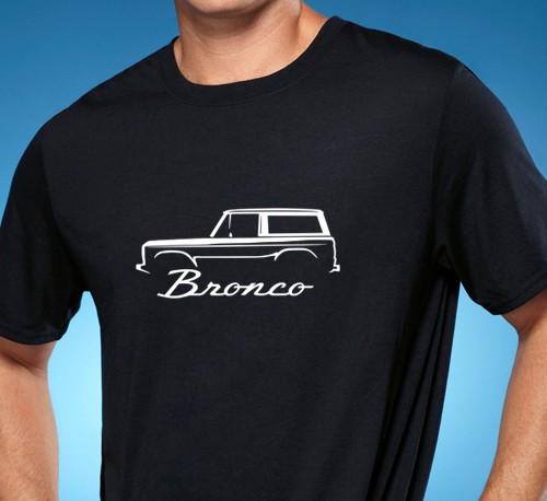 Vintage ford bronco t shirts #5