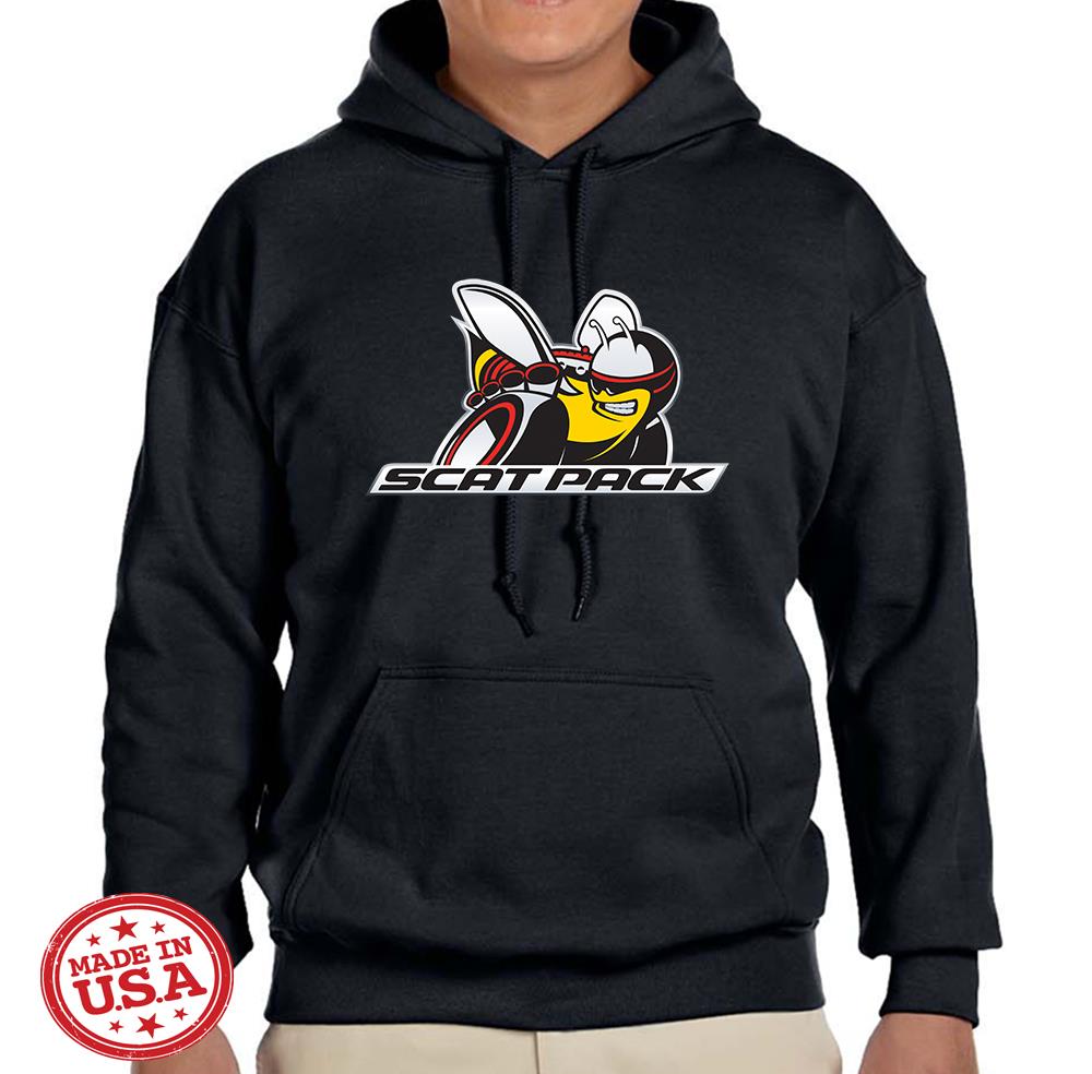 Scat Pack Logo Charger Challenger Classic Design Hoodie Sweatshirt