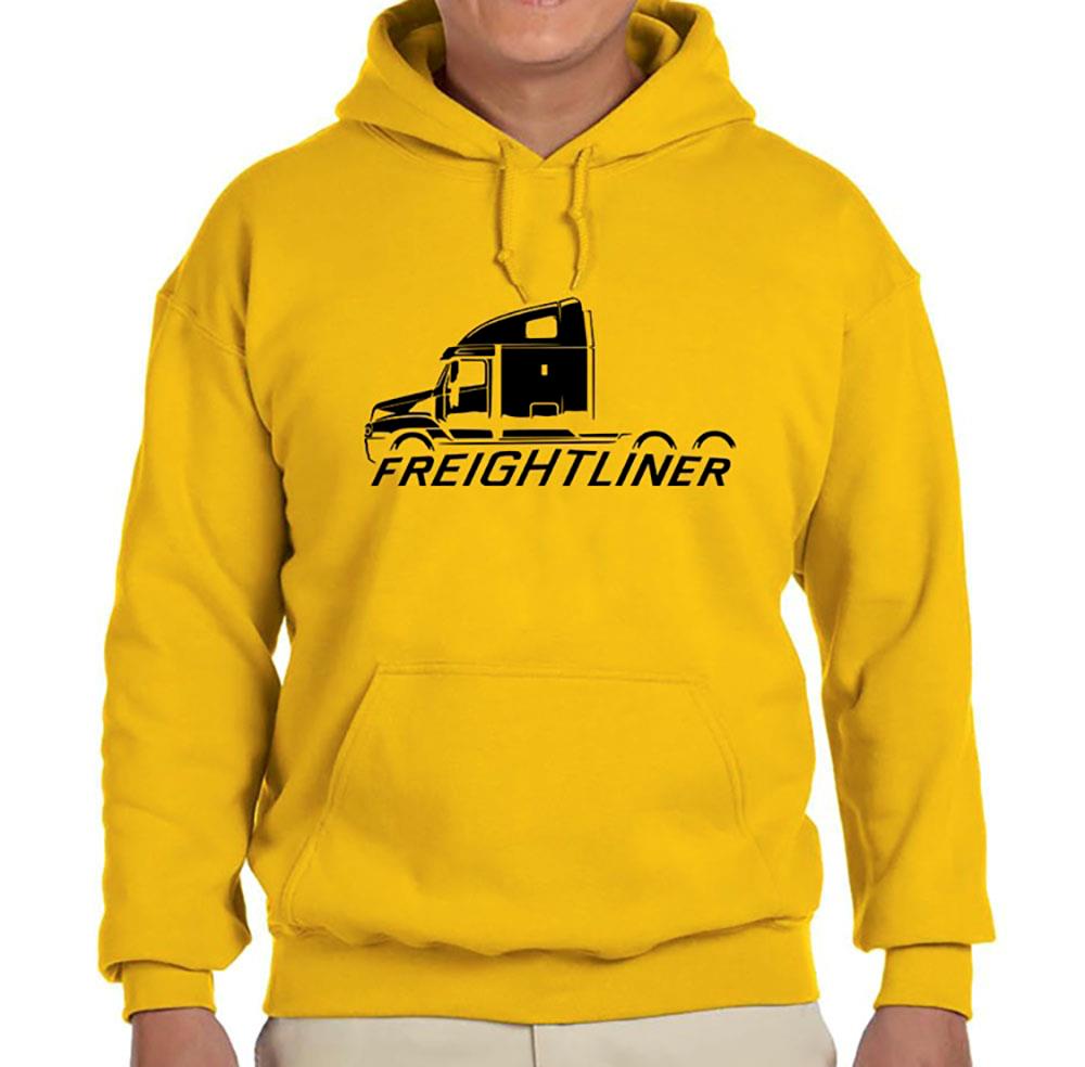 Freightliner Century Semi Truck Classic Design Hoodie Sweatshirt FREE SHIP - Picture 11 of 11