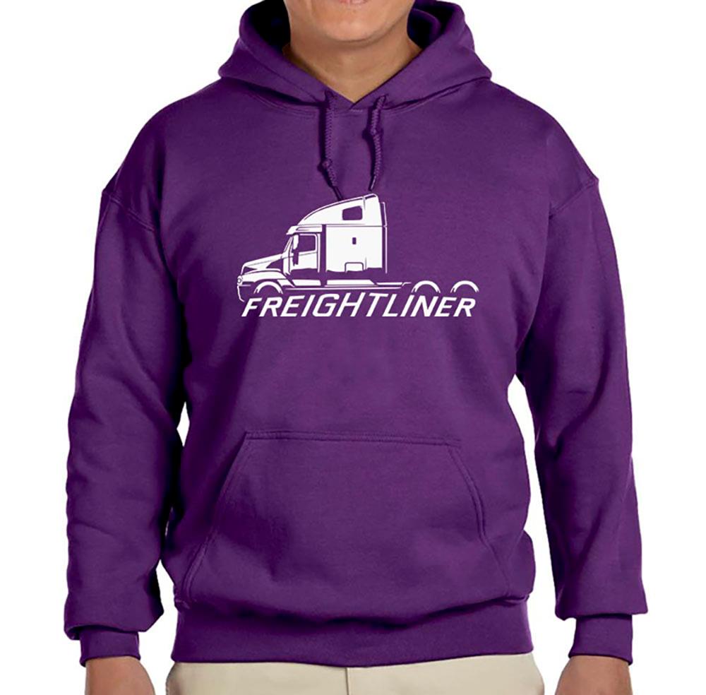 Freightliner Century Semi Truck Classic Design Hoodie Sweatshirt FREE SHIP - Picture 7 of 11