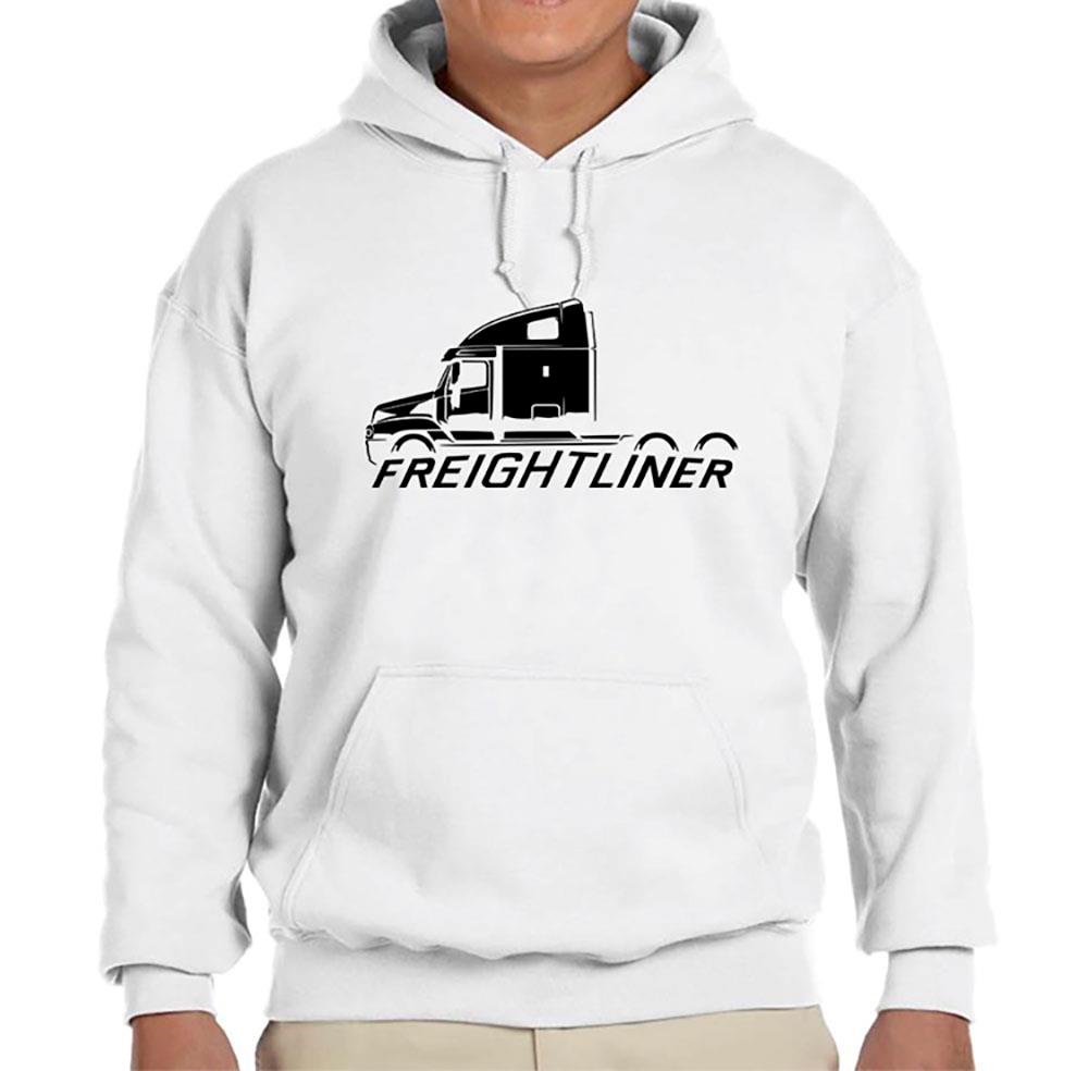 Freightliner Century Semi Truck Classic Design Hoodie Sweatshirt FREE SHIP - Picture 10 of 11