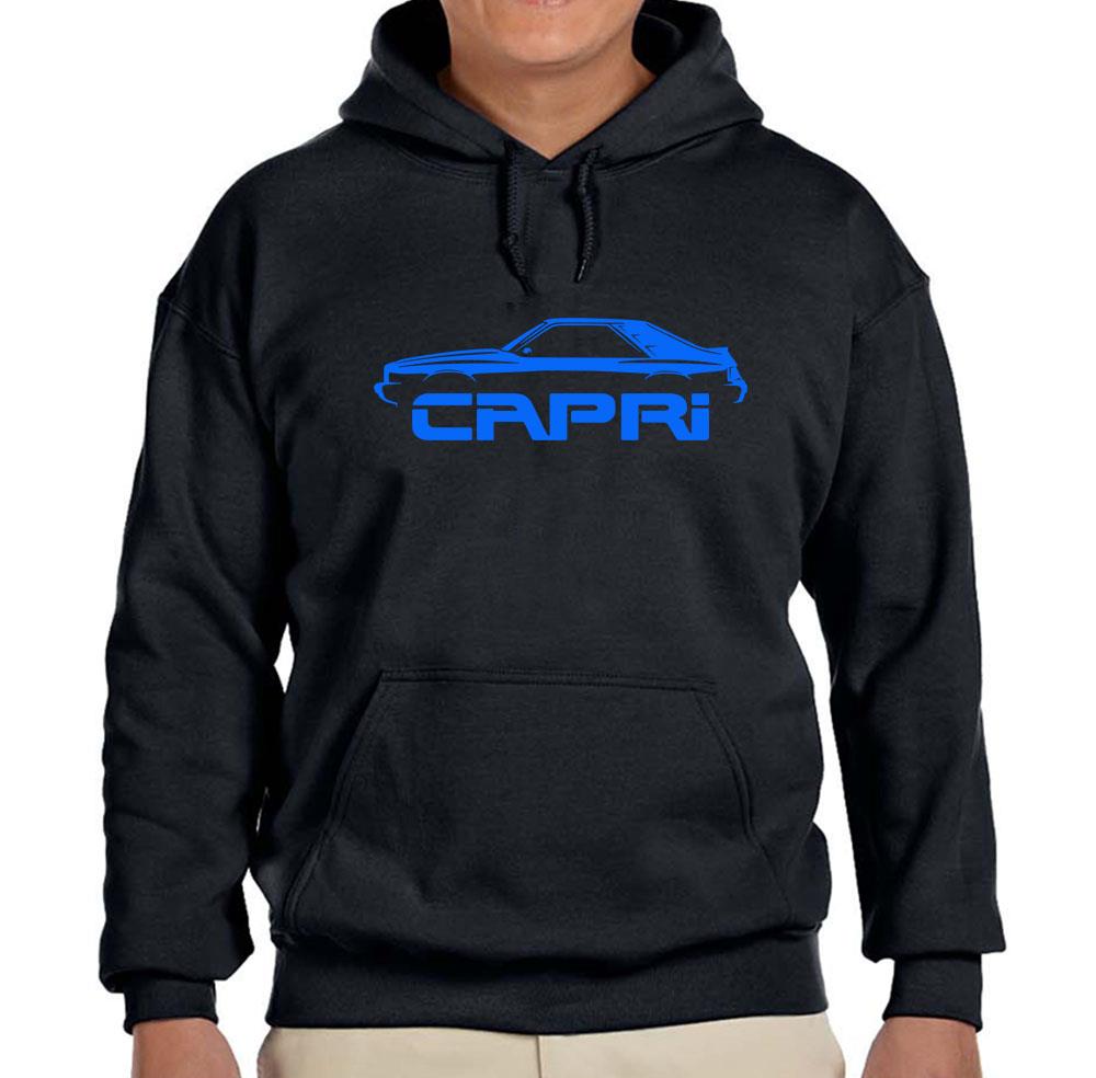 1979 1980 1981 Mercury Capri Black Hoodie Sweatshirt FREE SHIP
