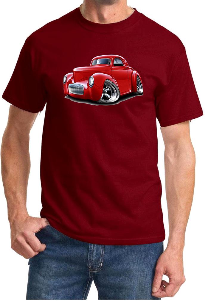 1941 Willys Hot Rod Full Color Tshirt NEW FREE SHIPPING - Picture 6 of 11