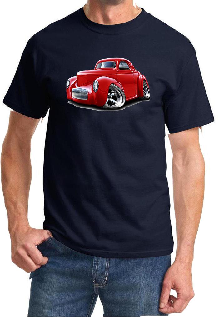 1941 Willys Hot Rod Full Color Tshirt NEW FREE SHIPPING - Picture 11 of 11