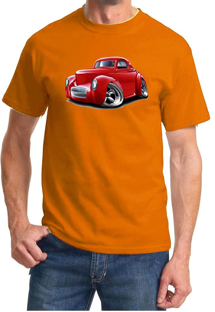 1941 Willys Hot Rod Full Color Tshirt NEW FREE SHIPPING - Picture 7 of 11
