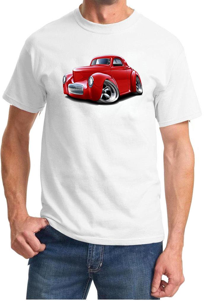 1941 Willys Hot Rod Full Color Tshirt NEW FREE SHIPPING - Picture 9 of 11