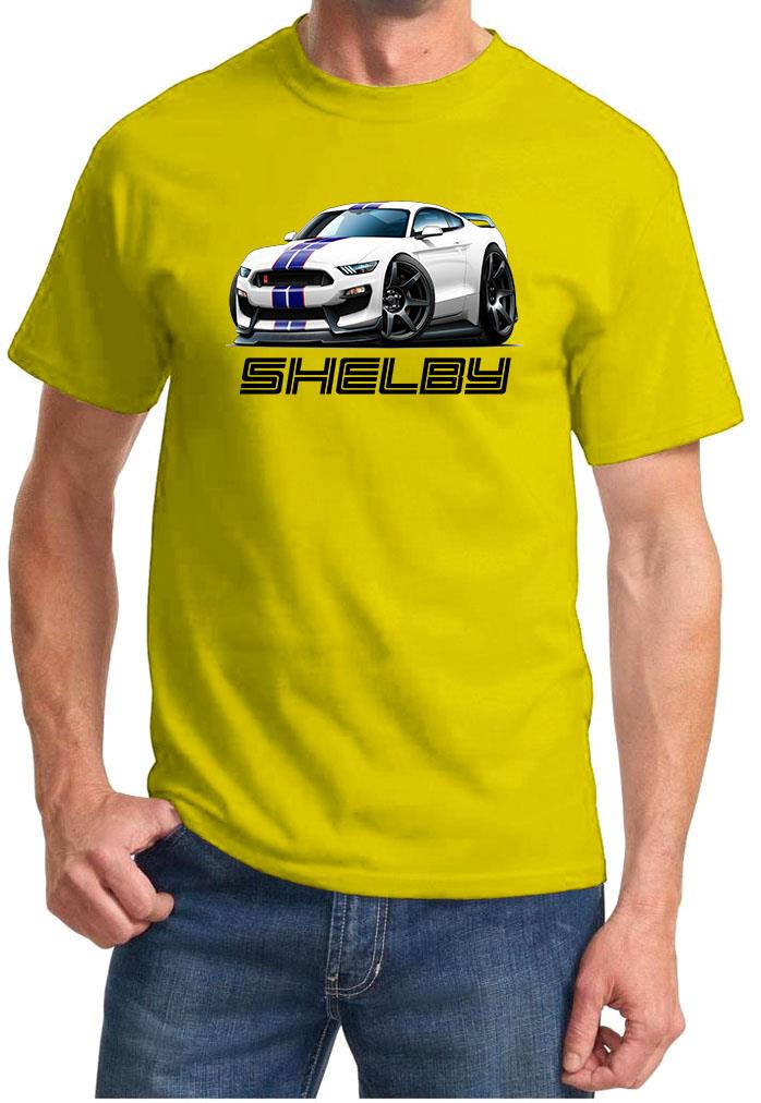 2016 2017 2018 Shelby GT350R Mustang Full Color Tshirt NEW FREE SHIPPING - Picture 10 of 11