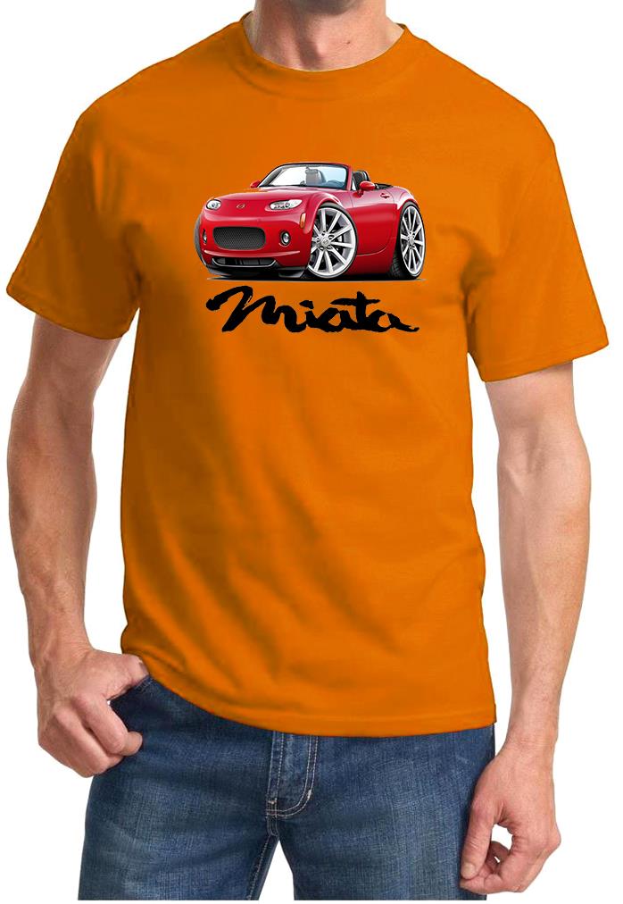 2005-08 Mazda Miata Sports Car Full Color Tshirt NEW FREE SHIP - Picture 7 of 11