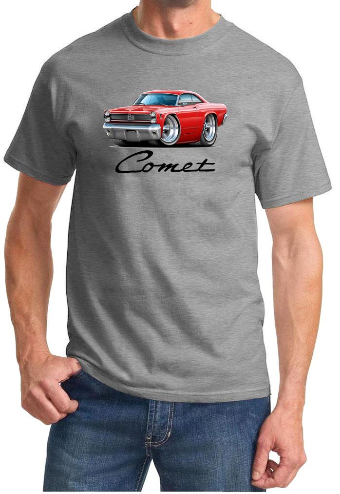 1967 Mercury Comet Hardtop Full Color Tshirt NEW FREE SHIPPING - Picture 3 of 11