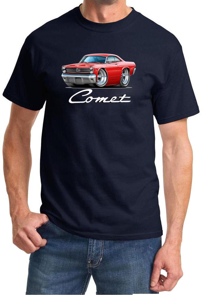 1967 Mercury Comet Hardtop Full Color Tshirt NEW FREE SHIPPING - Picture 11 of 11