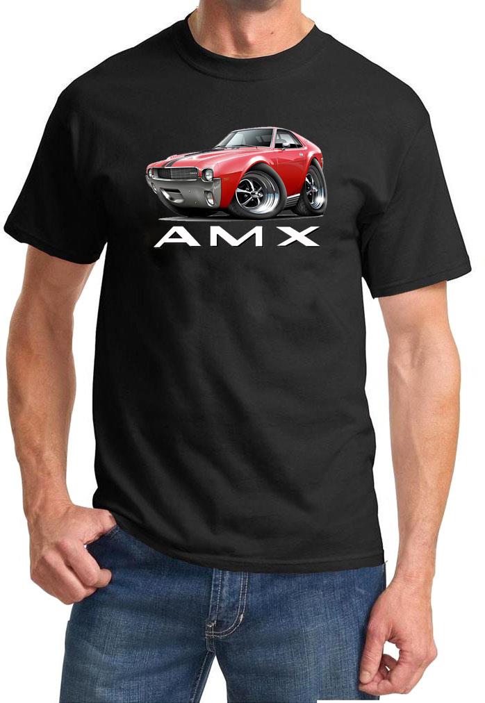 AMC AMX 1968 camiseta a todo color nueva envío gratuito - Imagen 2 de 11