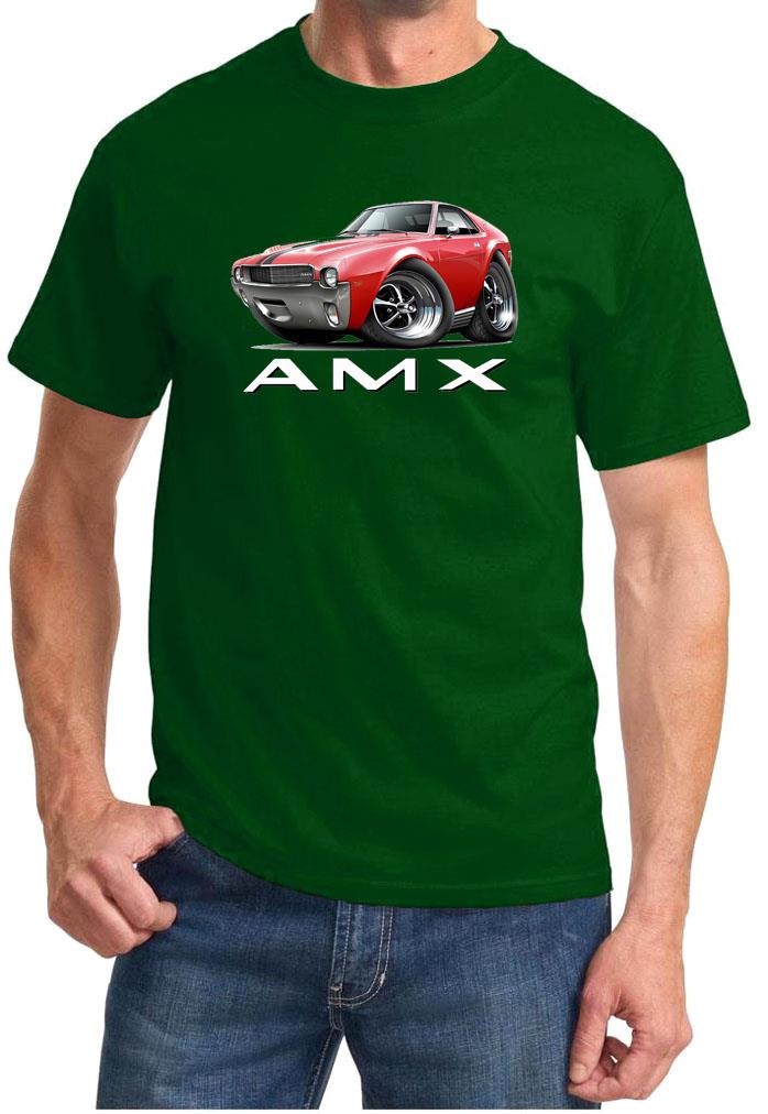 AMC AMX 1968 camiseta a todo color nueva envío gratuito - Imagen 4 de 11