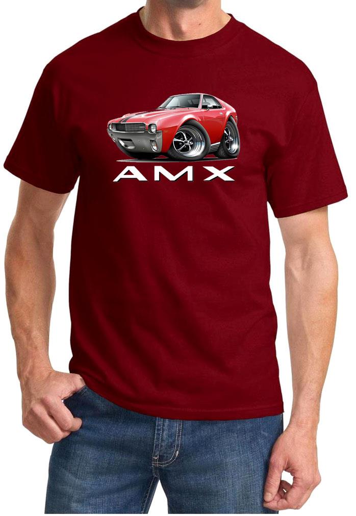 AMC AMX 1968 camiseta a todo color nueva envío gratuito - Imagen 6 de 11