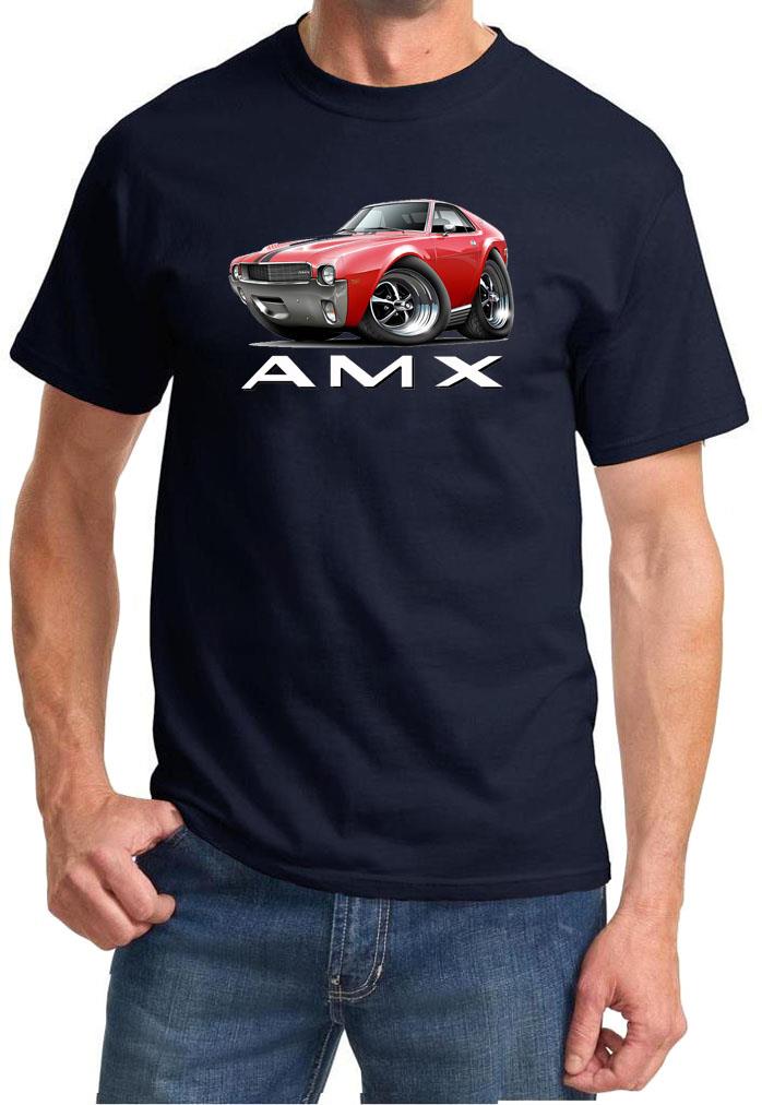 AMC AMX 1968 camiseta a todo color nueva envío gratuito - Imagen 11 de 11