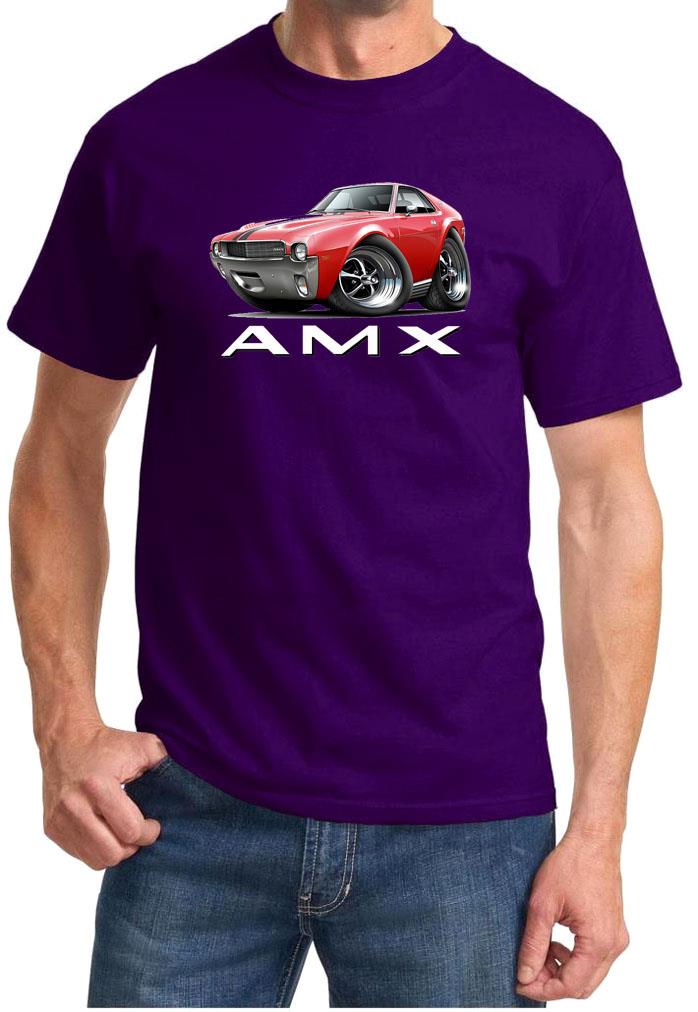 AMC AMX 1968 camiseta a todo color nueva envío gratuito - Imagen 8 de 11