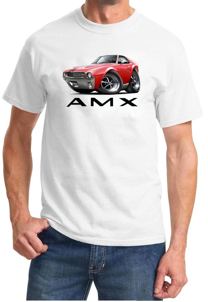 AMC AMX 1968 camiseta a todo color nueva envío gratuito - Imagen 9 de 11