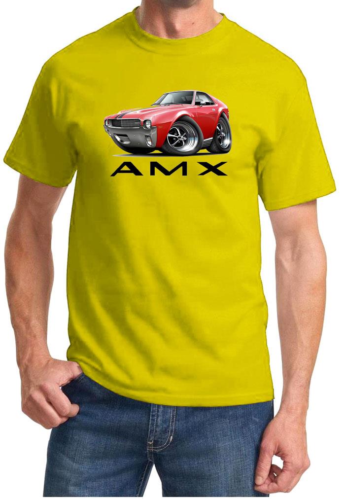 AMC AMX 1968 camiseta a todo color nueva envío gratuito - Imagen 10 de 11