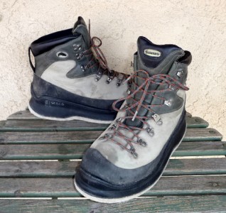 SIMMS G3 Lace-Up Felt Bottom Fly Fishing Wading Boots Size 12 Sole ...