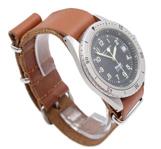 HAMILTON Khaki 660ft 9745A クォーツ腕時計 Hamilton Khaki 9745 Men's Watch Black Dial Analog Quartz