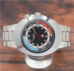 Rado DiaStar Original Diver 300m 658.0639.3 Automatic Black Dial