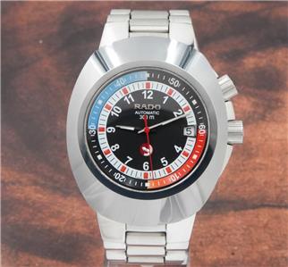 Rado DiaStar Original Diver 300m 658.0639.3 Automatic Black Dial