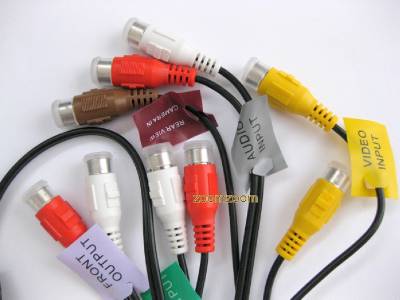 Pioneer avic-f920bt avic-f10bt avic-f20bt cinch anschlüße RCA Connector preout