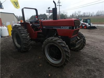 1988 CASE IH 385 TRACTOR 4X4 848 HRS 43 HP CASE DIESEL 540 PTO 2 POST ...