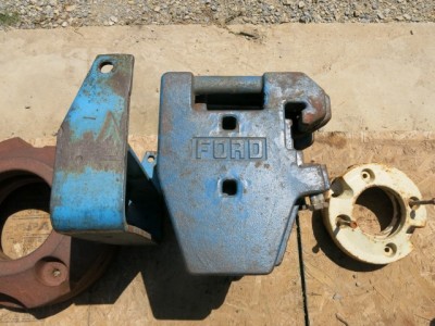 Ford tractor weight bracket #5