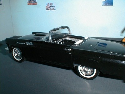 57 Ford thunderbird hardtop convertible #6