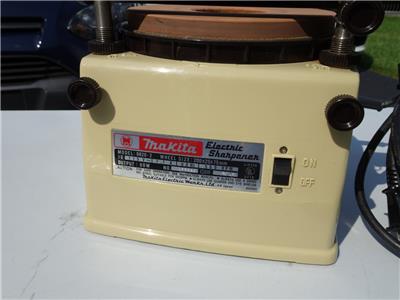 makita 9820 2 blade sharpener