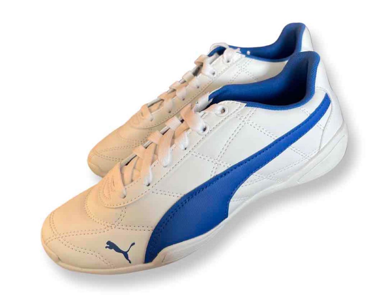 NEW PUMA TUNE CAT 3 JR SHOES BLUE WHITE SIZE 6.5C STYLE 361208 17 1134