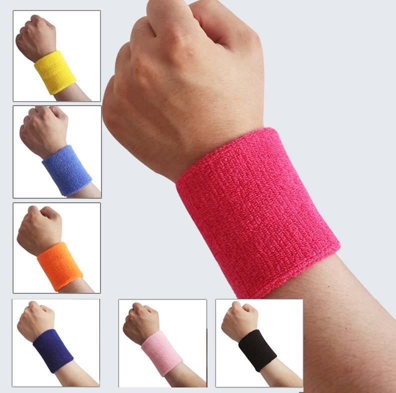 LALANG 1pcs Sports Bracelet Wristbands Breathable Injury Protective Wrist Guards Tennis Basketball Gym Wraps Wrist Cuff