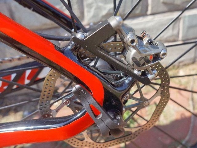 disk brake frame adapter